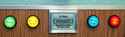 photo booth start buttons