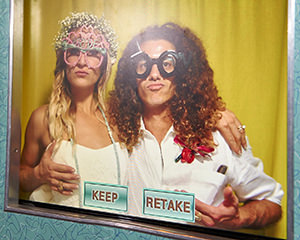 photo booth retake option